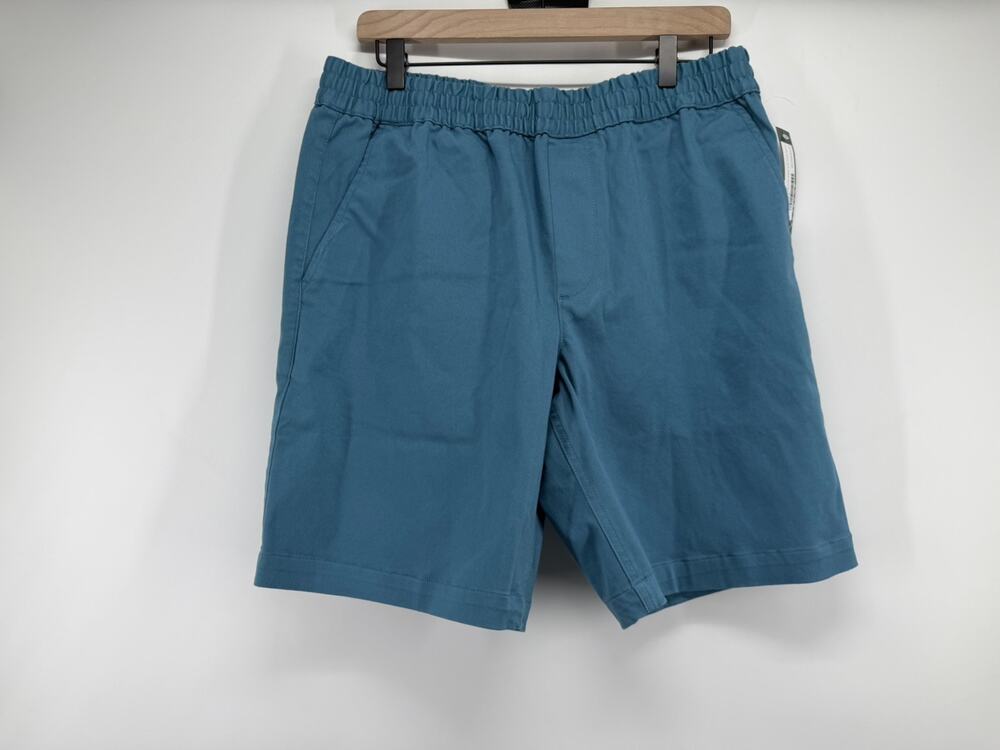 Hawker Rye Men's 9" Essential Wash 2.0 Trouser Shorts Blue Large NWT